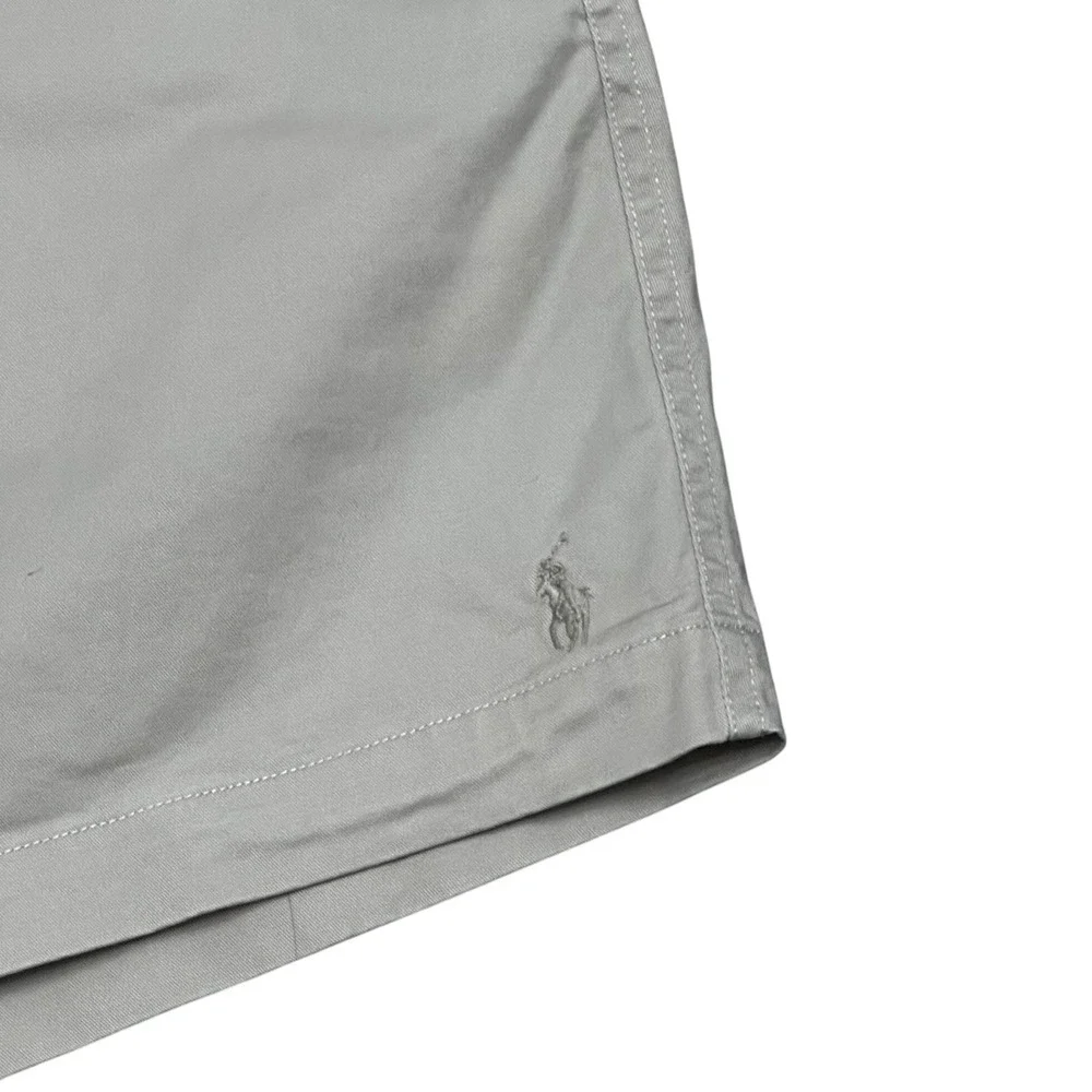 Ralph Lauren Polo Mens Beige Drawstring Shorts Size XXL Stretch Classic‎ Pockets